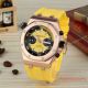 2017 Fake Audemars Piguet Rose Gold Blue Rubber Watch (2)_th.jpg